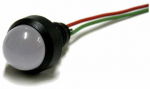 Simet Klp 20B/24V LED lempa, 20 mm gaubtas, 12-24V, mėlyna 84420003