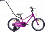 Children's bicycle TABOU Miss FR, 12" pink-violetinė