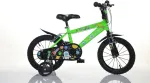 Bimbo Bike Vaiki&scaron;kas dviratis Bimbo Bike 14" Boy Cosmos, žalias
