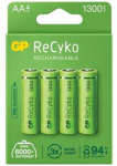 Įkraunamos AA baterijos GP ReCyko 1300mAh, 4 vnt.