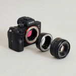 Objektyvas Adapteris - Urth Konica AR į Sony E tvirtinimo objektyvo adapteris rankinis fokusavimas