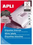 Uzlīmes APLI ILC ar izmēru 105x74 mm, 500 loksnes/8 uzlīmes balts