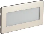 5W LED lauko įleidžiamas &scaron;viestuvas BOLT, baltos/nikelio sp., CCT, IP65