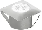 1,2W LED įleidžiamas &scaron;viestuvas ASSO, baltas, 3000K