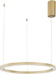 30W LED pakabinamas &scaron;viestuvas HOOP, aukso sp., CCT