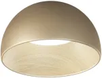 30W LED lubinis &scaron;viestuvas COCO, aukso sp., CCT