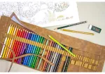 Spalvoti pie&scaron;tukai Faber-Castell Polychromos, 30 vnt., ritinėlis (110030)