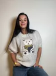 Suknelė Megztinis Bear