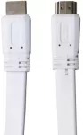 Sinox Vienas HDMI&trade; plok&scaron;čias plonas kabelis. 1 m. Balta