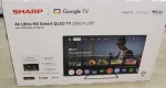 I&scaron;parduodama. Sharp Smart TV 50HP6265E 50" 126 cm 4K UHD (2160p) Google TV PAŽEISTA PAKUOTĖ