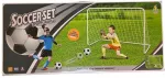 Žaisliniai metaliniai futbolo vartai+kamuolys JB8884D