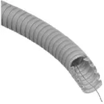 Gofruotas vamzdis pilkas D25 su viela Glob-El GL301W320 (be halogenų, 320N/5 cm, 50 m)
