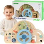 Tooky Toys Žaislas vairas TOOKY TOY, judantys elementai