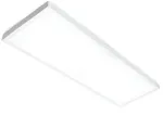 MODULAR LED light fixture, 40W, 4400lm, CCT, AC220-240V, IP40, 1195x295mm, 2in1, UGR<19, baltas