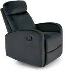 Fotelis WONDER recliner, juodos spalvos