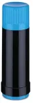 ROTPUNKT Glass-lined vacuum flask, 0.500 L capacity, juodas/kingfisher mėlynas