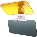 Automobilio saulės skydelio prailginimas, magnetinė 2-in-1 apsauga nuo saulės priekiniams ir &scaron;oniniams langams, pagaminta i&scaron; auk&scaron;tos kokybės pc medžiagos, reguliuojama uv apsauga ir apsauga nuo akinimo, universali automobiliams/visureigiams/sunkvežimiams
