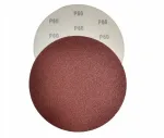 &Scaron;lifavimo diskeliai su velcro, 180 mm skersmens, grūdėtumas 60, be skylių, 100 vnt.