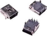 Mini usb lizdas ps3 valdikliui 5+2 pin naujas hq!