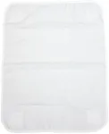 Tuptam pakaitinis audinys vystymo lentai, modelis Mar02579, spalva: balta, dydis: 55 x 60 cm (tinka dydžiams 75 x 80, 75 x 85)