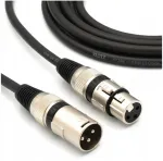Xlr mikrofono kabelis 2m Vitalco Klotz simetrinis laidas mikrofonui