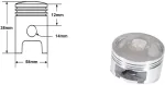 Other CILINDRAS HONDA SH 150 58 mm RMS