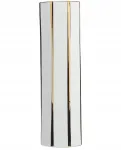 Vaza gėlėms 40 cm keraminė balta