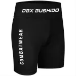 Moteri&scaron;ki trumpi kompresiniai &scaron;ortai DBX Bushido Combatwear, juodi
