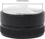 Stoucla kavos skirstytuvas, kavos skirstytuvas, espresso paskirstymo įrankis kavos portafiltrui prie&scaron; sutrypiant, barista priedai (51 mm)