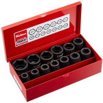 1/2' &scaron;e&scaron;iakampių smūginių galvučių rinkinys KOKEN 14241M