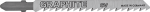 Graphite Pjūkliukai siaurapjūkliui 6 vnt, įvairūs