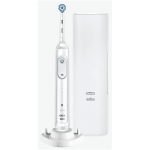Oral-B Electric dantų &scaron;epetėlis Genius X 20100S Įkraunamas, Suaugusiems, &Scaron;epetėlių skaičius galvutės įeina 1, Number of teeth brushing modes 6, Sonic technology, Baltas