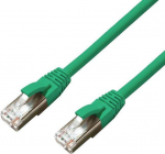 MicroConnect CAT6A S / FTP 10m Žalias LSH