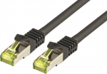 M-Cab CAT7 SFTP RJ45 LSZH 3M Juodas/10GBIT RAW PATCH CABLE