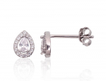 Sidabriniai auskarai Vinukai, Praba: 925&deg;, Metalas: Sidabras - 0.8 g. - 7 mm.