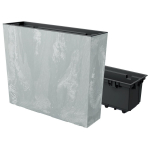 Urbi Case Beton Effect 58 x 18 x 49,8 cm rutulys PROSPERPLAST