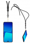 Made for Xiaomi TPU Cover with Necklace for Xiaomi 13 Lite dėklas telefonui juodos spalvos