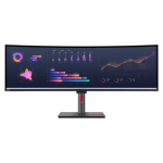 Monitorius Lenovo | ThinkVision | P49w-30 | 49 " | IPS | 32:9 | 60 Hz | 4 ms | 5120 x 1440 | 350 cd/m&sup2; | HDMI jungtys quantity 2 | Juodas | Garantija 36 mėn.