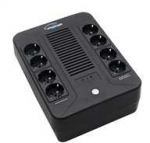 Eurocase EA200PLUS EVO 1000VA, interaktyvi linija, 8x lizdas