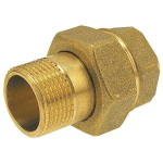 Ferro Tiesiai sraigtas 3 / 4 "žalvaris SGU3