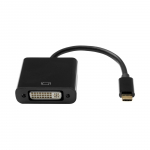 ProXtend AV USB-C (M) į DVI-I 24+5 (F) adapteris, juodas 10 cm