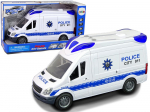 Lean Toys Policijos Radijo Automobilis su &Scaron;viesos ir Garso Efektais