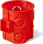 Elektro Plast Nasielsk 0285-00 Įleidžiamoji dėžutė 60 mm tamsiai raudonas jungtis PK-60 0285-00/60 vnt./
