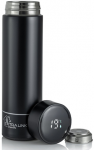 Extralink Smart Travel Mug Juodas | Termo puodelis | Termos su wyświetlaczem LED