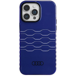 Dėklas Apple iPhone 14 Pro Max Audi IML MagSafe (AU-IMLMIP14PM-A6/D3-BE) mėlynos spalvos