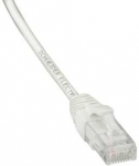 LAURITZ KNUDSEN jungiamasis kabelis Actassi&reg; cat 6 F/UTP 28AWG, ilgis: 1,0 m, spalva: balta, LSZH apvalkalas su lietomis movomis abiejuose galuose