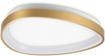 Lubinis &scaron;viestuvas Ideal Lux 24W LED pavir&scaron;inis &scaron;viestuvas GEMINI, žalvario sp., 3000K, 328034