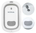 Sulankstoma kūdikio vonelė Nicekids, 79x49x20 cm, pilka