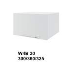 Extom Pakabinama spintelė Sidabrinis W4B 30