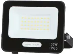 30W LED prožektorius, juodas, 6000K
